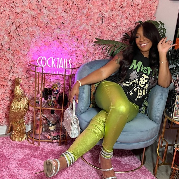 Metallic Pants - Picture 2 of 3